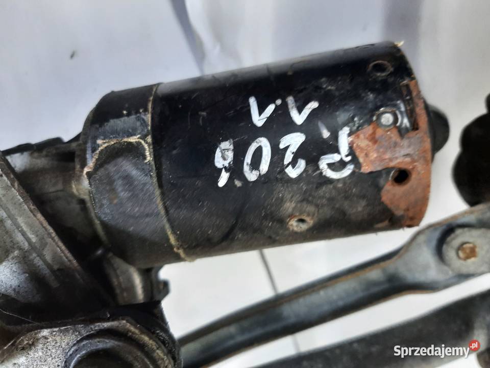 Peugeot 206 UK mechanizm wycieraczek silniczek