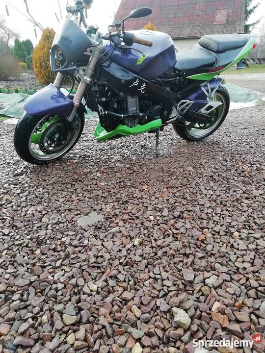 Kawasaki ZX750R w całosci na częsci małopolskie Goszyce