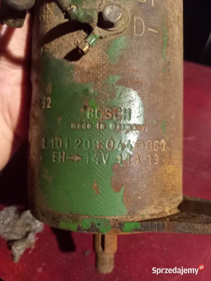 Prądnica bosch 0 101 209 044 14v 11A fendt john