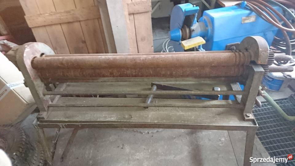 Walcarka do blachy i prętów ręczna Lubań