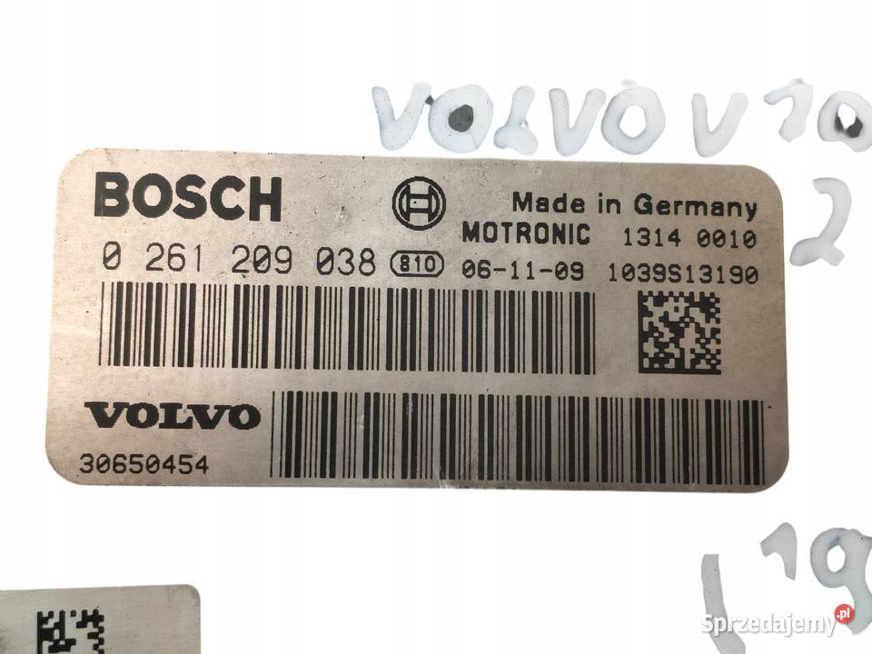 STEROWNIK ECU Volvo C30 C70 S40 V50 25 T5 Chełm