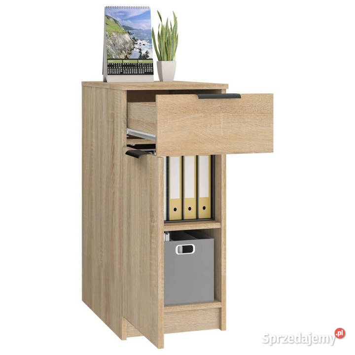 Szafka biurowa dąb sonoma 335x50x75 WM811505 Pozostałe mazowieckie Warszawa