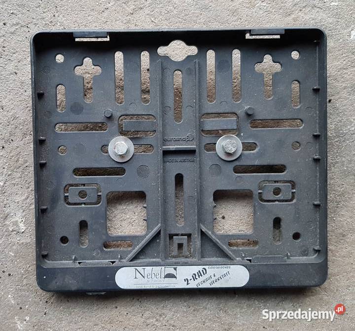 Ramka tablicy rejestracyjnej do motocykla Milicz