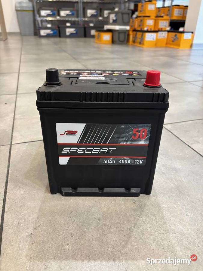 Akumulator SPECBAT 50Ah 400A Japan PRAWY PLUS Augustów