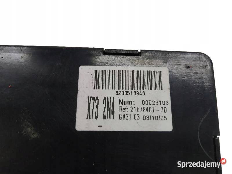 MODUŁ 8200518948 UCH Renault Vel Satis I Układ elektryczny, zapłon