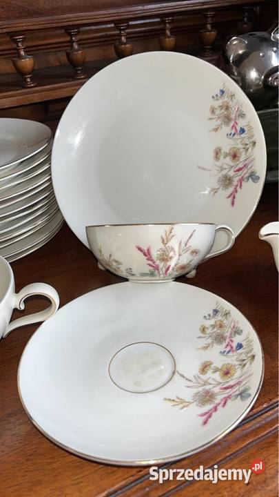 Filiżanka do herbaty Łączka Royal Ivory Bohemia Gdańsk