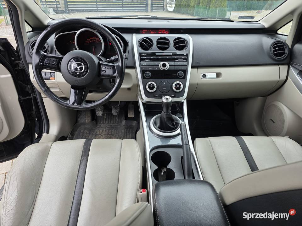Mazda CX7 4x4 23Turbo Bezwypadkowa Zamiana Samochody osobowe lubuskie Skwierzyna sprzedam