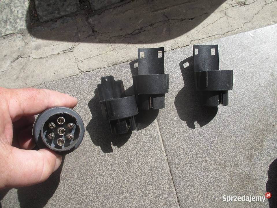 wtyczki gniazda przyczepy 7x13 13x7 całe pudełko