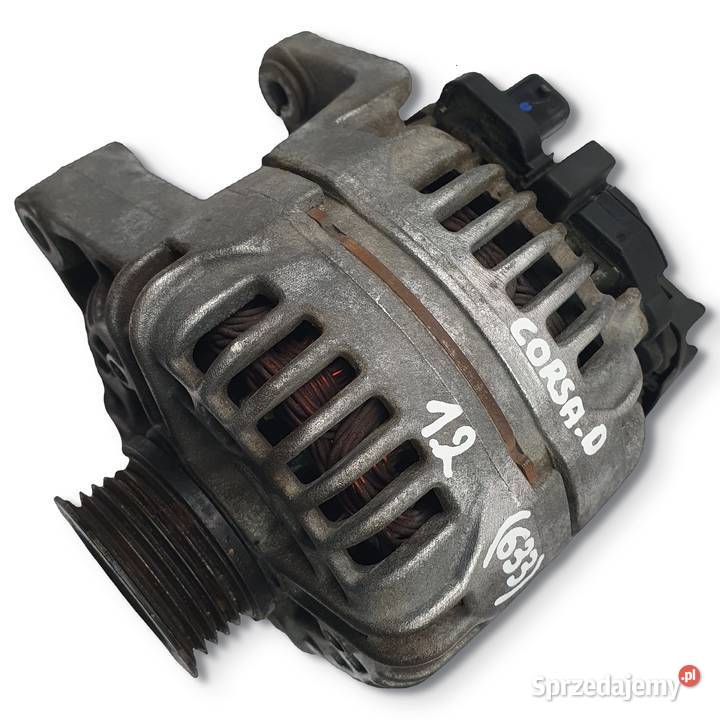 ALTERNATOR Opel Corsa D 12 16V Bosch 0124425057 osobowe Chełm sprzedam
