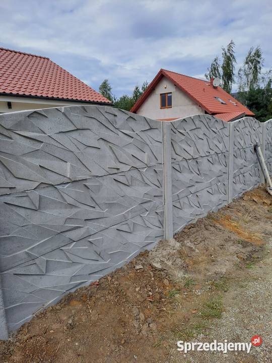 Ogrodzenia betonowe Montaż Dolnyśląsk dolnośląskie Ząbkowice Śląskie usługi budowlane