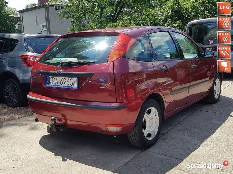 Ford Focus GAZ salon16 FX stan Bezwypadkowy benzyna+LPG sprzedam