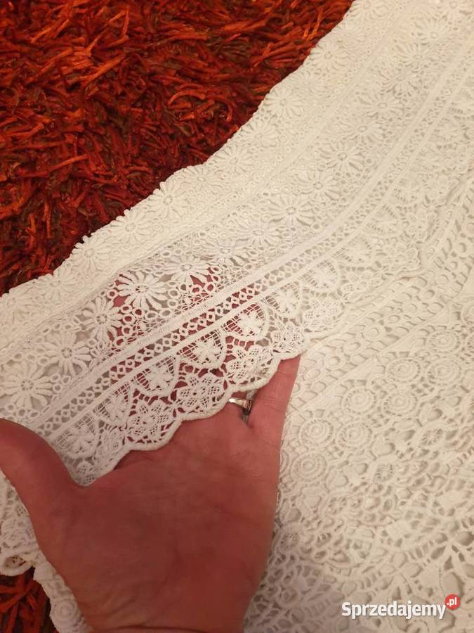 Białe koronkowe spodenki M L Radom