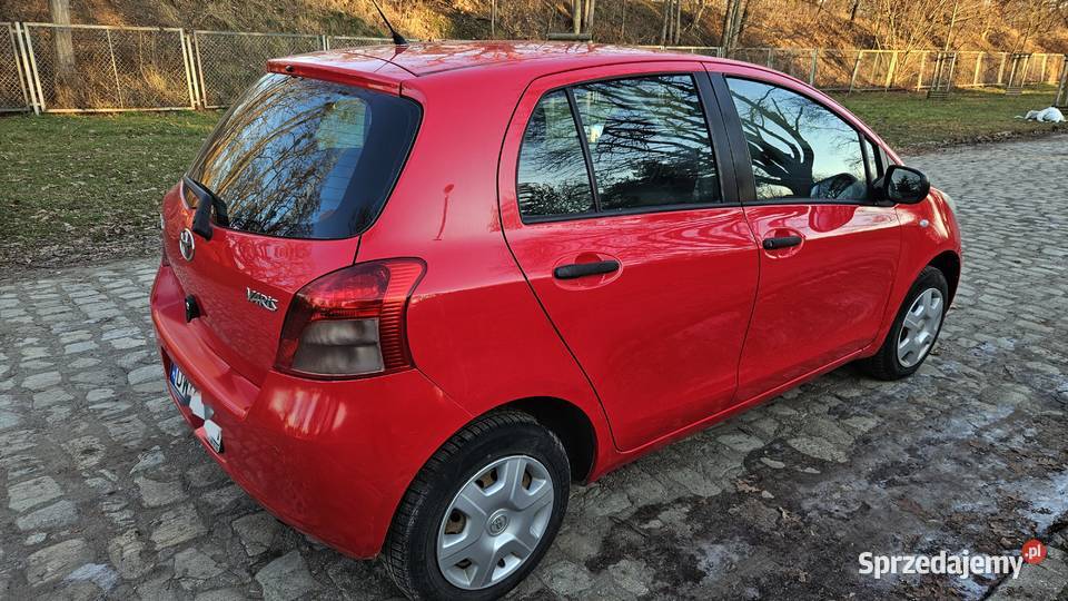 Toyota Yaris 2008 r 10 benzyna salonowy dolnośląskie Wrocław