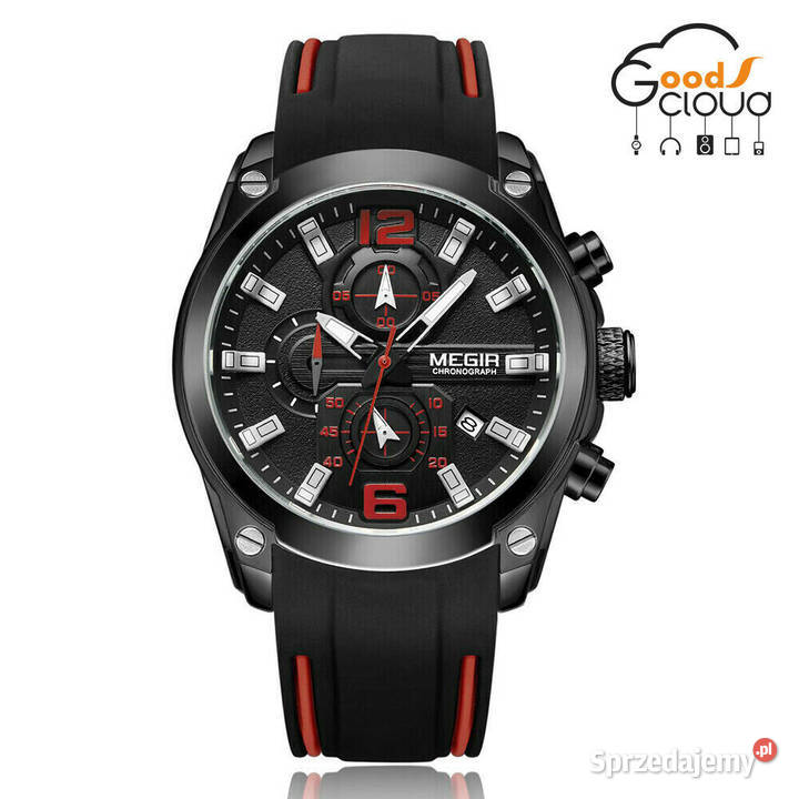 LUXURY chronograph zegarek wr 3 ATM Piotrków Trybunalski sprzedam