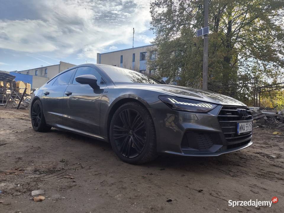 Audi A7 S7 50TDI Lasery matrix pneumatyka ośka autoalarm Motoryzacja Ostrołęka