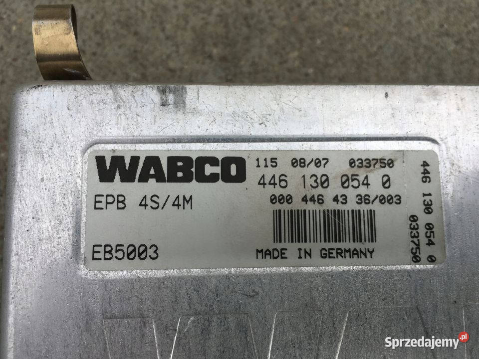 Sterownik Actros EBS 4S4M 0004464336 4461300540 lubuskie Maszewo sprzedam