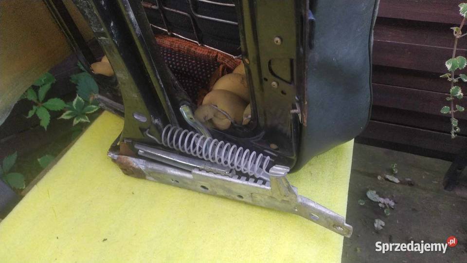 Mercedes W123 Siedzisko fotel prawy ziel 3seria Łagiewniki