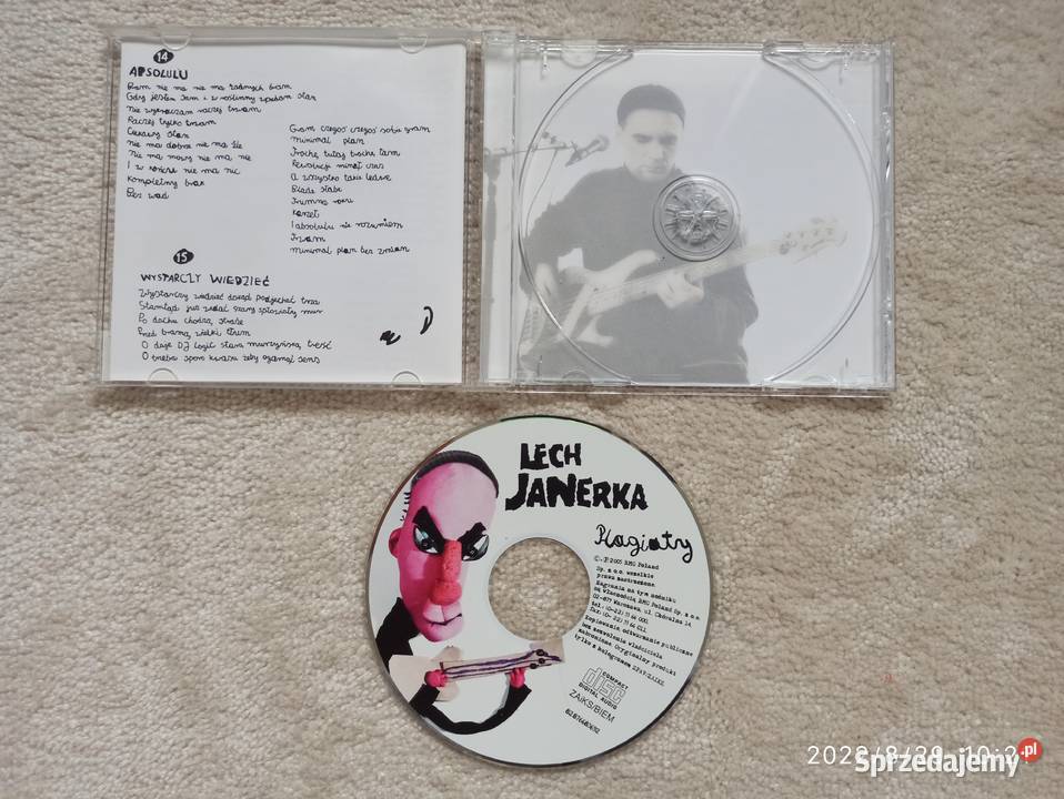 Płyta CD Plagiaty Lech Janerka 2005 CD lubelskie Radzyń Podlaski