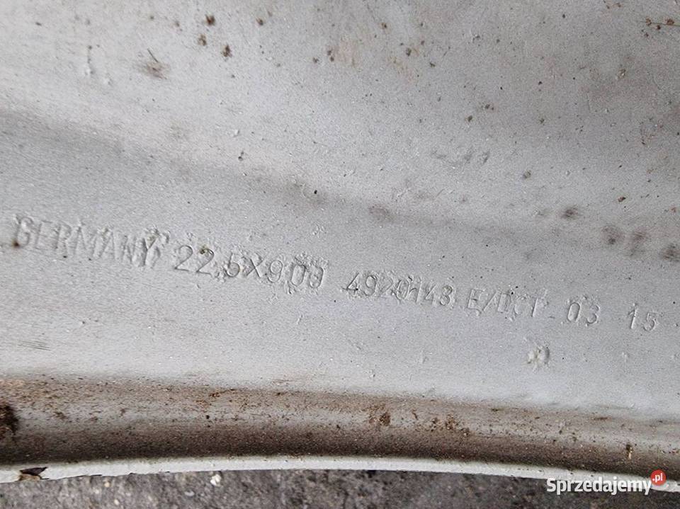 OPONA 225 NAPĘDOWA MAN TGX 18440 DUNLOP SP446 kujawsko-pomorskie Lipno sprzedam