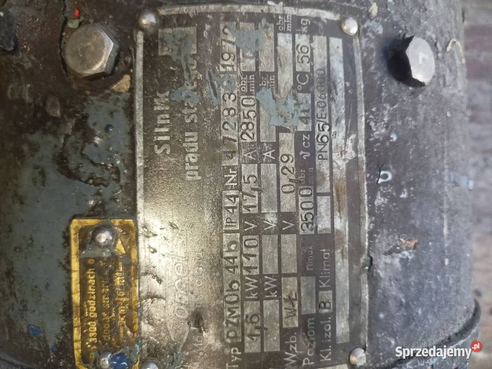 Silnik wentylatora silników trakcyjnych SM42 Koło