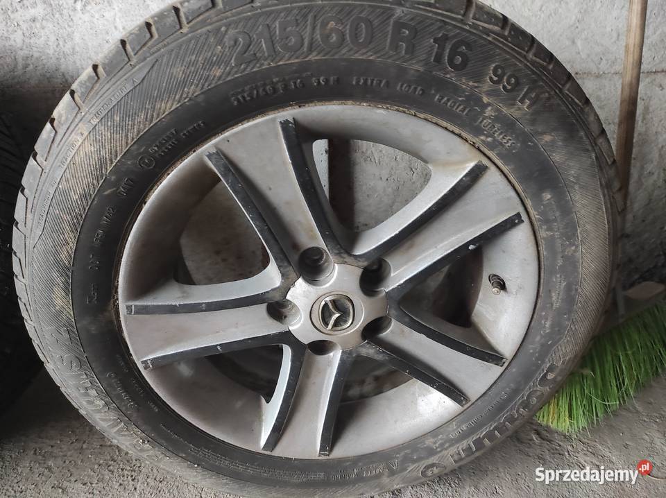 Sprzedam felgi aluminiowe do Mazdy 6 Nieborów