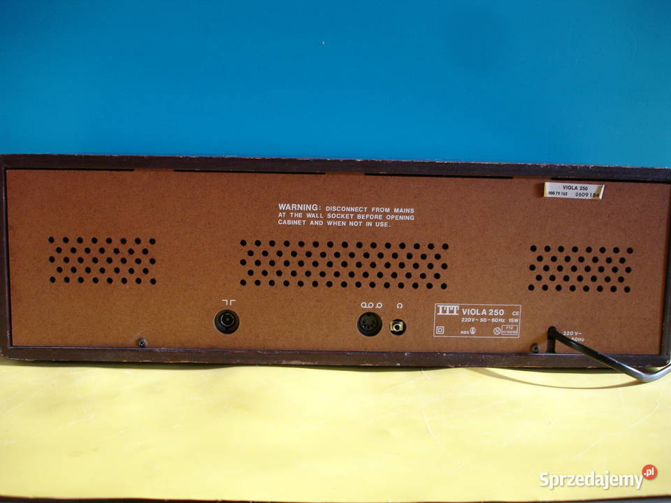 Radio ITT VIOLA 250 Pozostałe lubuskie