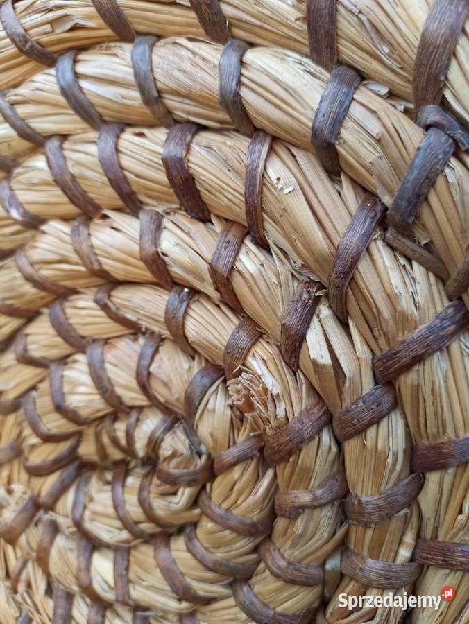 Kosz słomiany wys 70