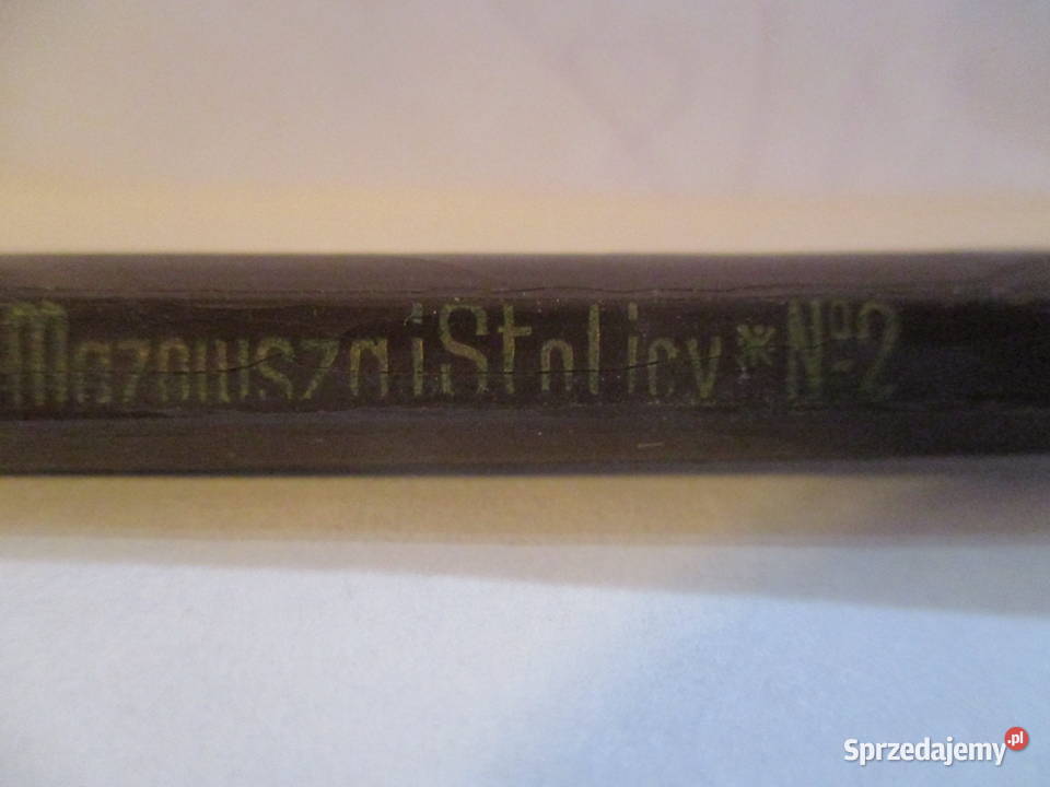 Ołówek Klejnot SFOS pomaga w odbudowie Mazowsza