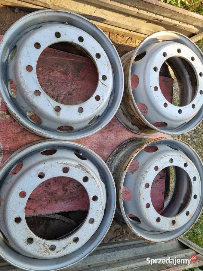 4 Felgi Mercedes Actros 225x9 225 x9 0014011902