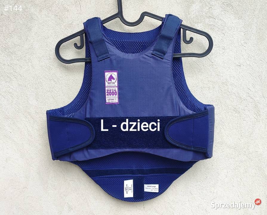 Angielska Kamizelka jeździecka ochronna Jasień sprzedam