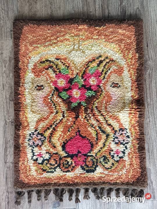 Makatka gobelin kilim bliźnięta znaki zodiaku Zbylitowska Góra