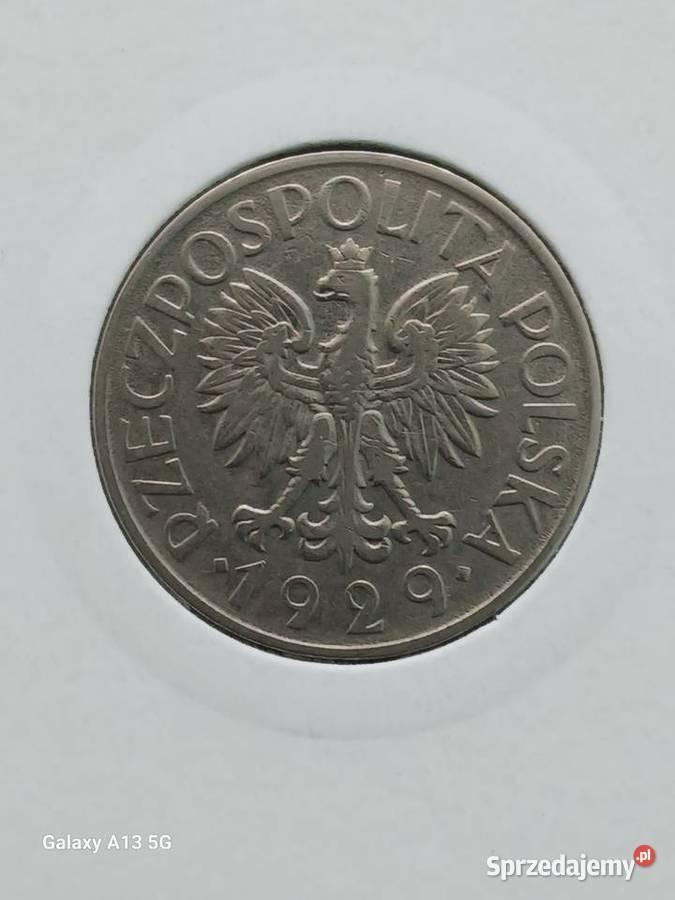 1 Złoty 1929 r 3 Konin