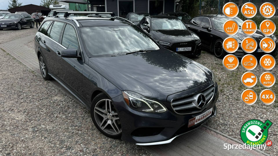 Mercedes E 350 35v6 Benz7 osobowy wersja relingi dachowe Mercedes-Benz Gdańsk