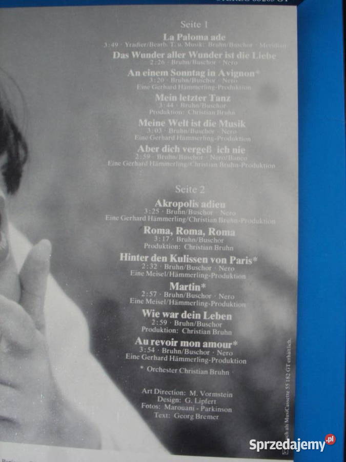 Winyl LP MIREILE MATHIEULA PALOME ADE ARIOLA Wołów