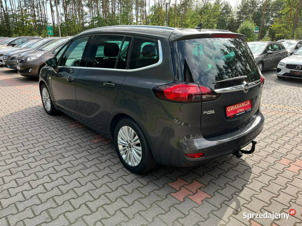 Opel Zafira 14 turbo 140 7 foteli Kamera cofania lakier metallic Lipówki