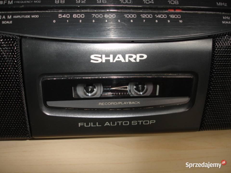 Radiomagnetofon SHARP QT270H Zielona Góra