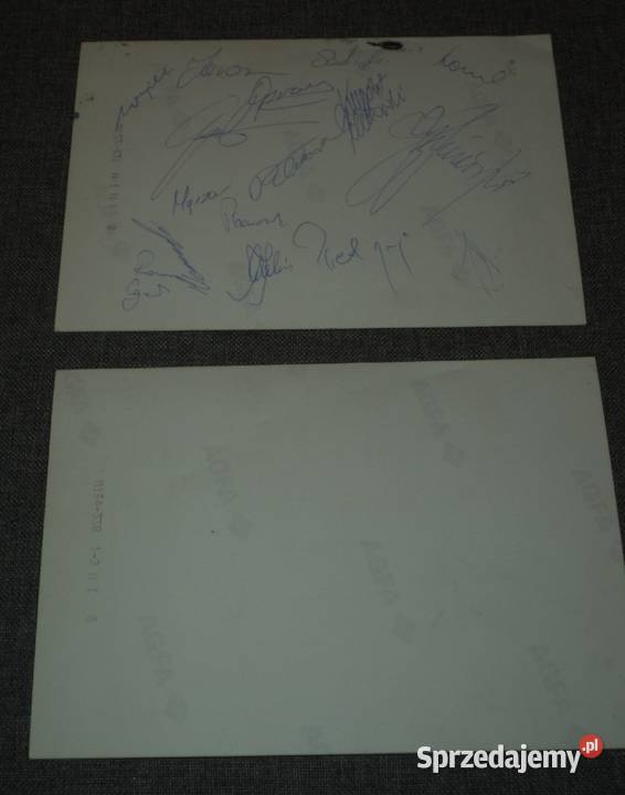 Ruch Chorzów Ruch Radzionków zdjęcia autograf śląskie Piekary Śląskie