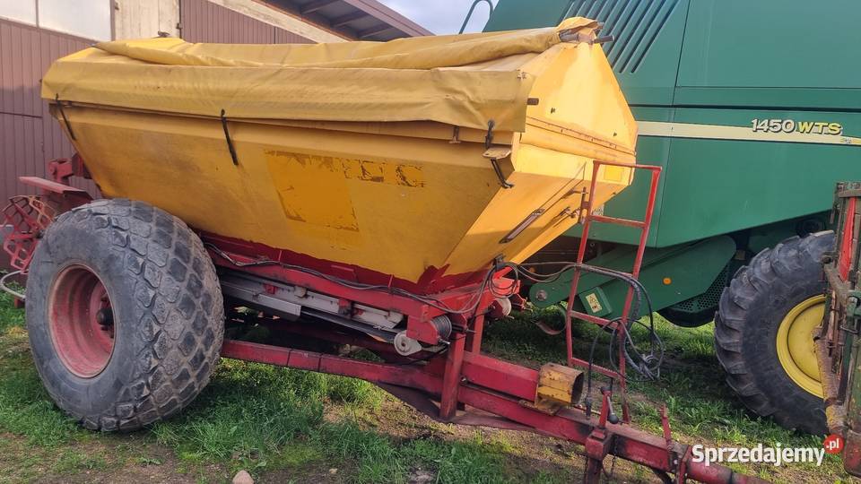 Rozsiewacz wapna Bredal B6 sprowadzony Rozsiewacze nawozów Nawożenie podlaskie Kolnica