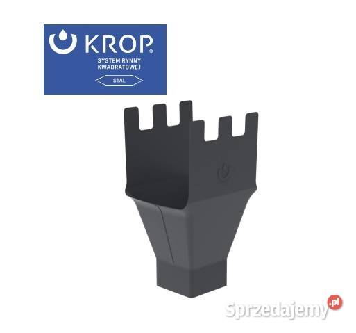 LEJ SPUSTOWY SYTEM RYNNY KWADRATOWEJ STAL Hajnówka