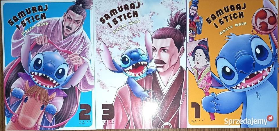 komiks Samuraj i Stich Hiroto Wada anime manga Rzeszów