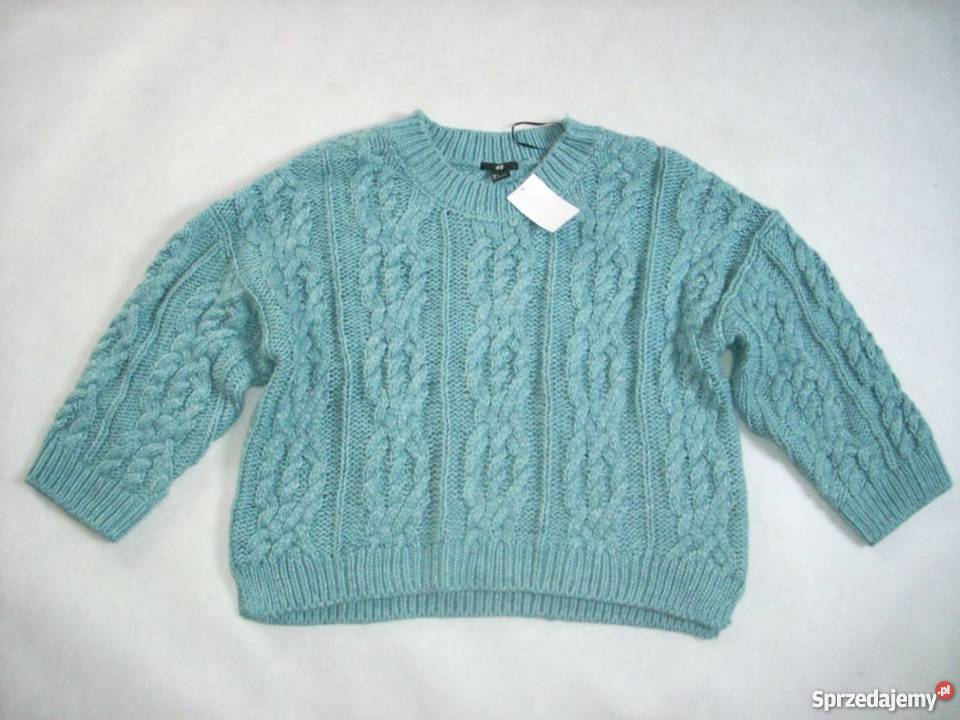 HM luźny sweter NOWY grubszy CUDO L XL Nowy Sącz