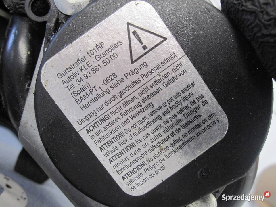 NISSAN JUKE 11r pas bezpieczeństwa lewy przód Wyposażenie wnętrza sprzedam