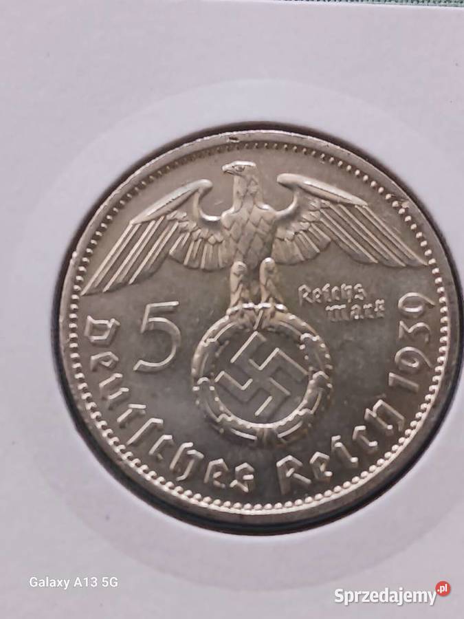 5 Marek Niemcy 1939 r Paul von Hindenburg men J Konin