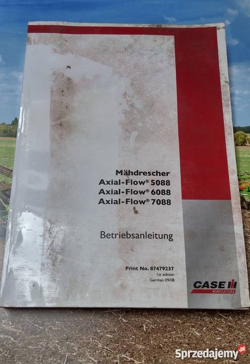 Instrukcja CASE IH Mhdrescher AxialFlow 5088 Szamotuły