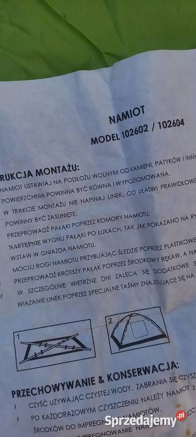 Namiot plażowy samorozkładający powłoka namiotu Namioty Małkinia Górna