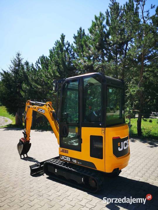 Minikoparka gąsienicowa JCB 16 C1 2021 r Łyżka Złotów