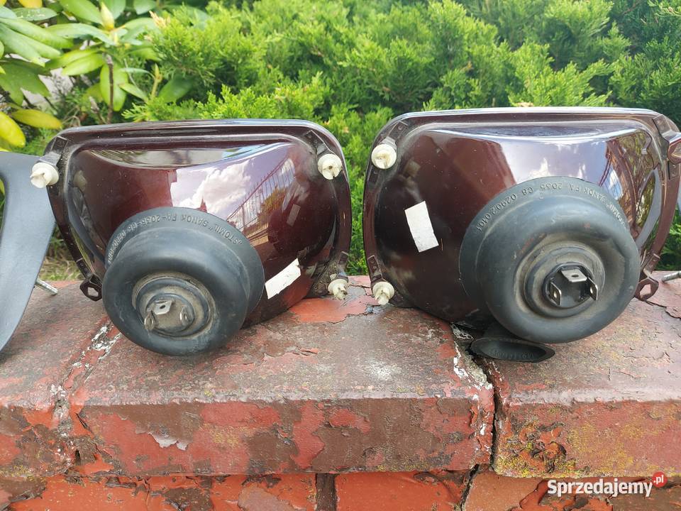 Fiat 126 lampy przednie zelmot oryginał PRL wielkopolskie Poznań