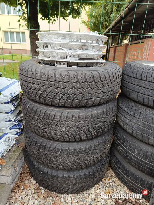 Koła z kołpakami Audi 80 B3 Samochodowe Rosnowo