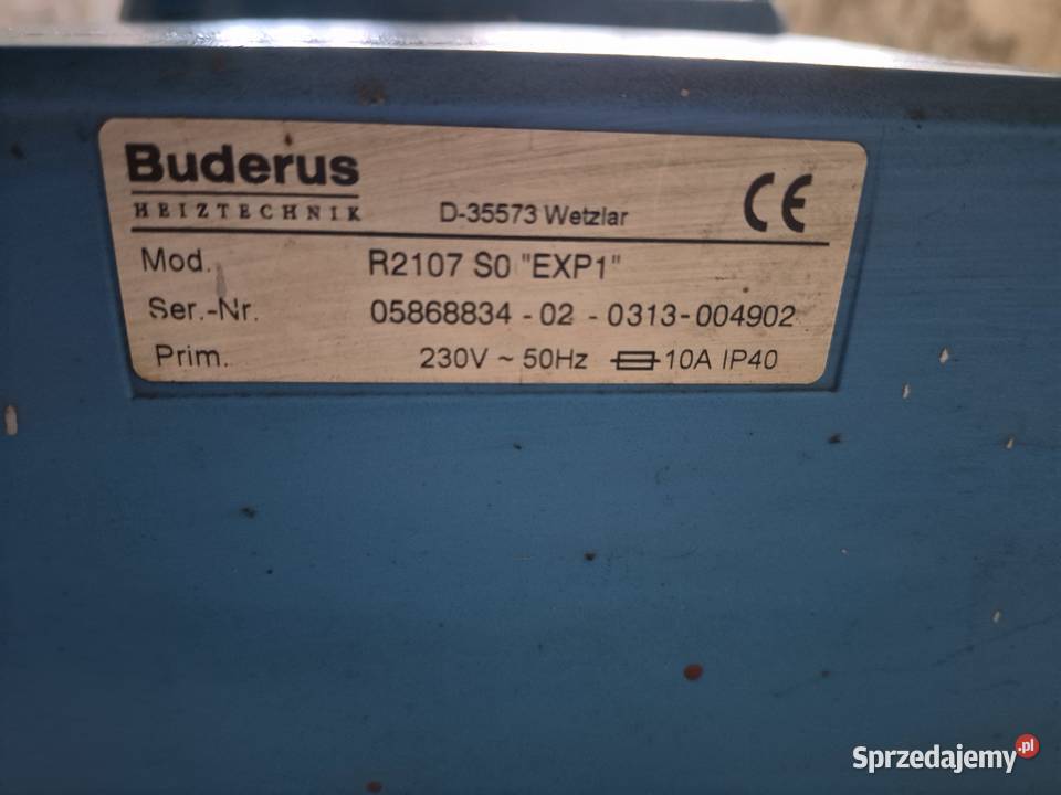 Kocioł gazowy Buderus Logano G124 Logamatic Proszowice