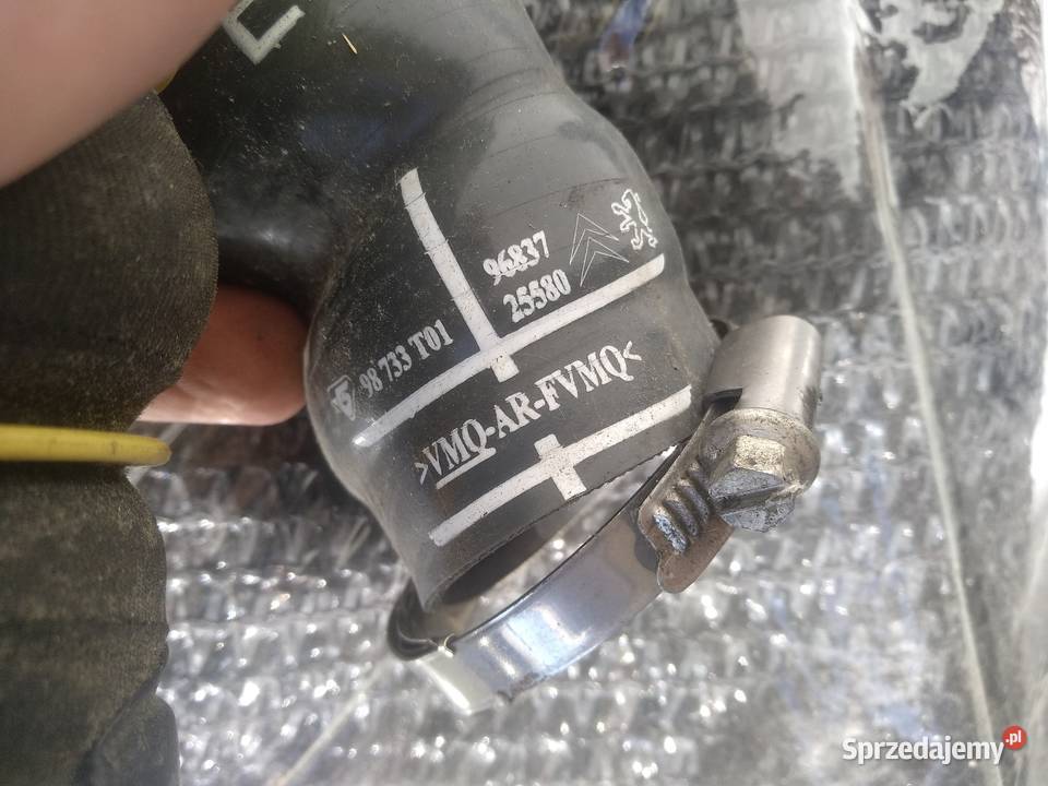 Przewody rury intercoolera powietrza DS5 16 HDI świętokrzyskie Bieliny